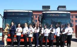 Büyükşehir’den toplu ulaşımda kadınlara 8 Mart sürprizi