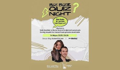 Bilginin ve Kahkahanın Buluştuğu Akşam: ‘Biz Bize Quiz Night’ Bulvar 216’daki Donkey Pub’da!