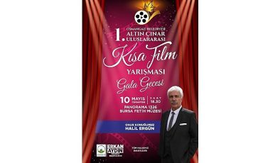 1. Altın Çınar Uluslararası Kısa Film Yarışması’nda gala heyecanı