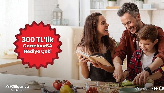 Aksigorta’dan Konut Sigortası Alanlara CarrefourSA Hediye Çeki Fırsatı