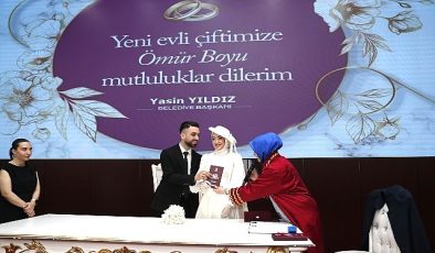 Bağcılar’da nikah masasında 05.05.2025 yoğunluğu