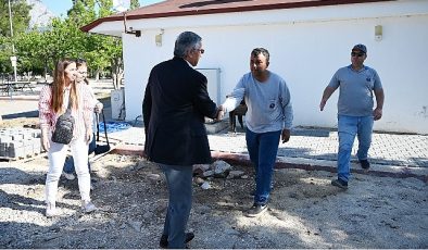 Başkan Topaloğlu ilçe genelindeki çalışmaları denetledi