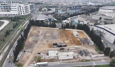 Çevreci garaj projesi yükseliyor