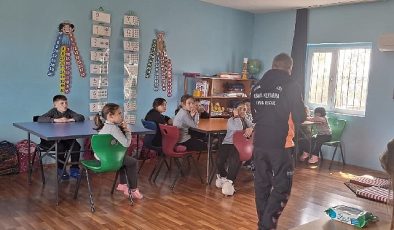 İtfaiye’den Öğrencilere Yangın Güvenliği Eğitimi