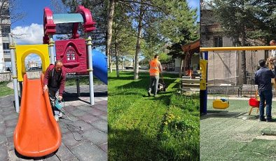 Park ve Bahçeler Müdürlüğü’nden Yoğun Bahar Mesaisi
